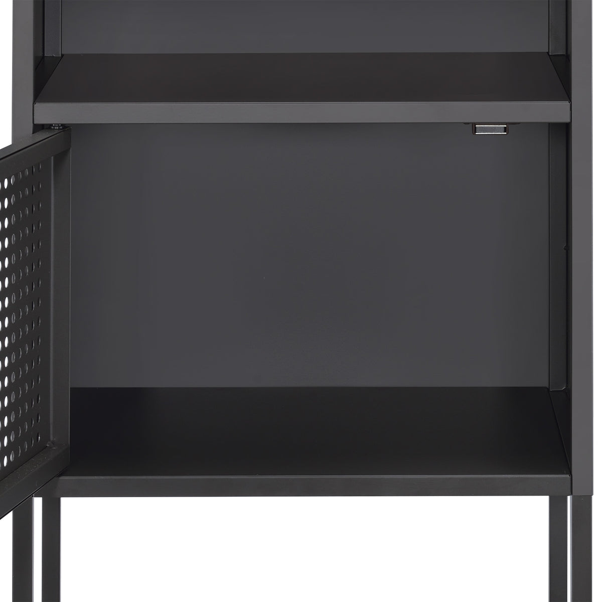 Ember Nightstand (C-1094) GREY NIGHTSTAND W/ USB - Jack’s Furniture and More (Laredo, TX)