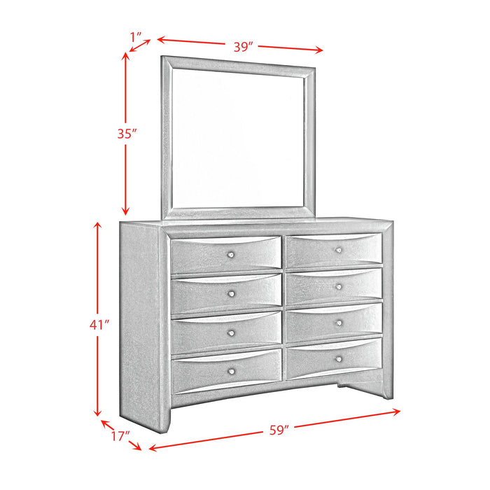 Emily Dresser & Mirror Set - Jack’s Furniture and More (Laredo, TX)