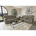 Engage Motion Sofa with DDT, Drawer and PWS in Corral Grey - Jack’s Furniture and More (Laredo, TX)