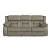 Engage Motion Sofa with DDT, Drawer and PWS in Corral Grey - Jack’s Furniture and More (Laredo, TX)
