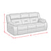 Engage Motion Sofa with DDT, Drawer and PWS in Corral Grey - Jack’s Furniture and More (Laredo, TX)