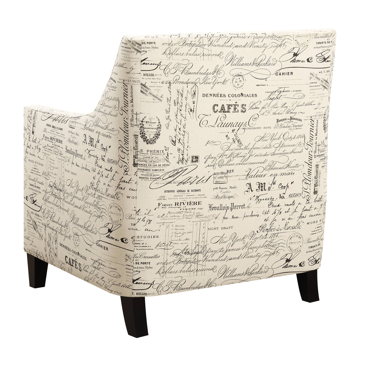 Erica 497 Chair W/Chrome Nails French Script (ISTA 3) - Jack’s Furniture and More (Laredo, TX)
