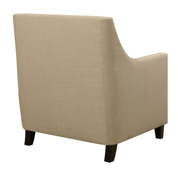 Erica 497 Chair W/Chrome Nails Heirloom Natural (ISTA 3) - Jack’s Furniture and More (Laredo, TX)