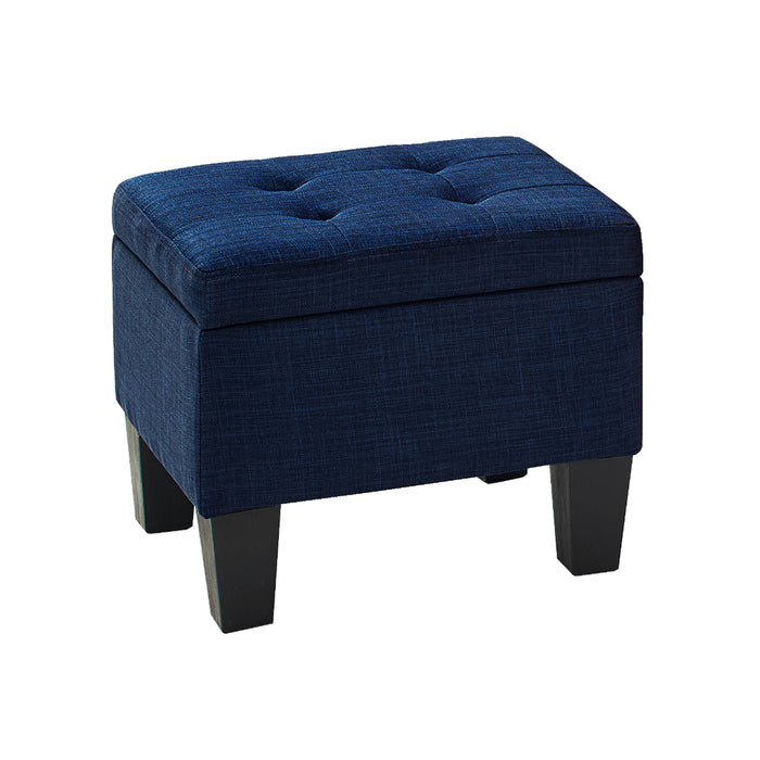 Ethan 3Pk Storage Bench with 2 Ottoman in Heirloom Blue (ISTA3A) - Jack’s Furniture and More (Laredo, TX)