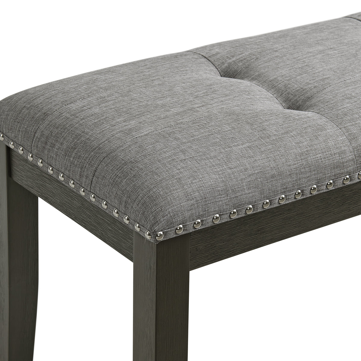 Everdeen Dining Set in Charcoal-Table & Four Chairs - Jack’s Furniture and More (Laredo, TX)