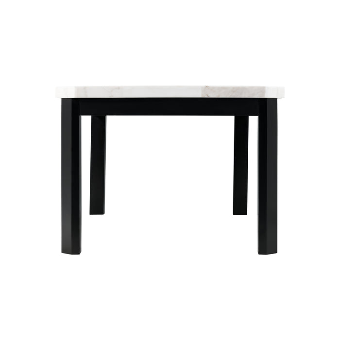 Francesca White Standard Height Dining Table - Jack’s Furniture and More (Laredo, TX)