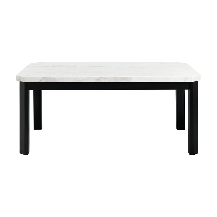 Francesca White Standard Height Dining Table - Jack’s Furniture and More (Laredo, TX)