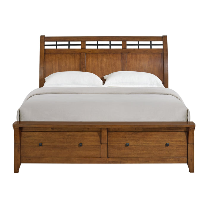 Gage Sleigh Storage Bed - Jack’s Furniture and More (Laredo, TX)