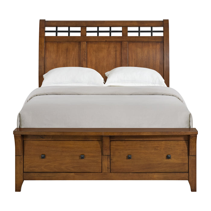 Gage Sleigh Storage Bed - Jack’s Furniture and More (Laredo, TX)