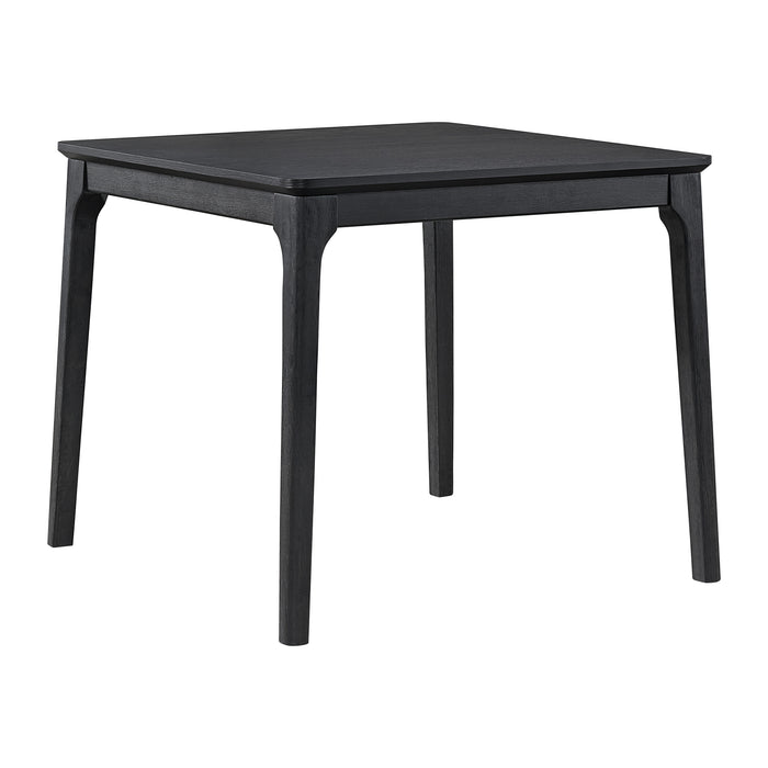 Garcia 5PC Counter Set with Table and 4 Chairs in Black