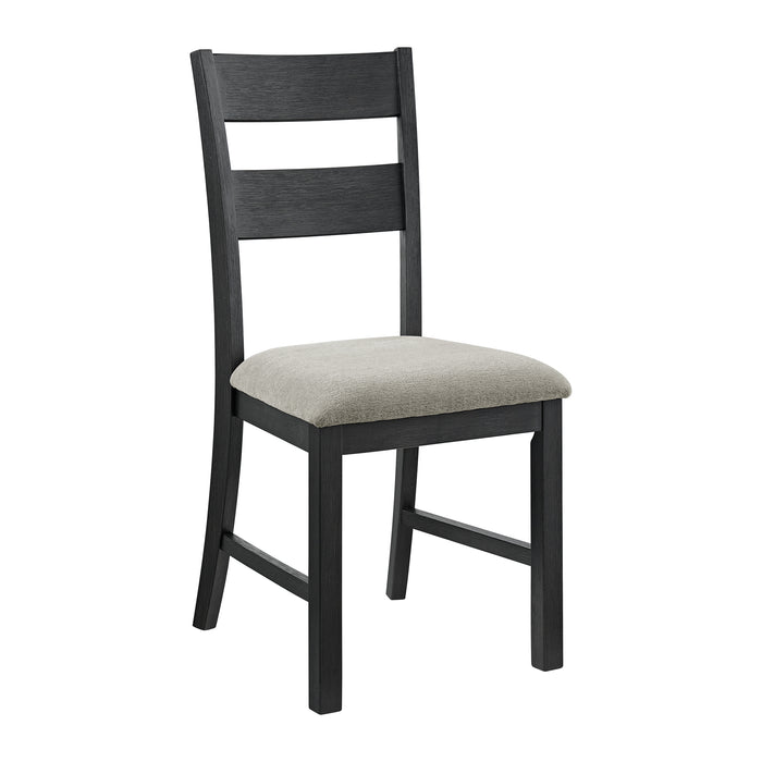 Garcia 5PC Dining Set with Table and 4 Chairs in Black - Jack’s Furniture and More (Laredo, TX)