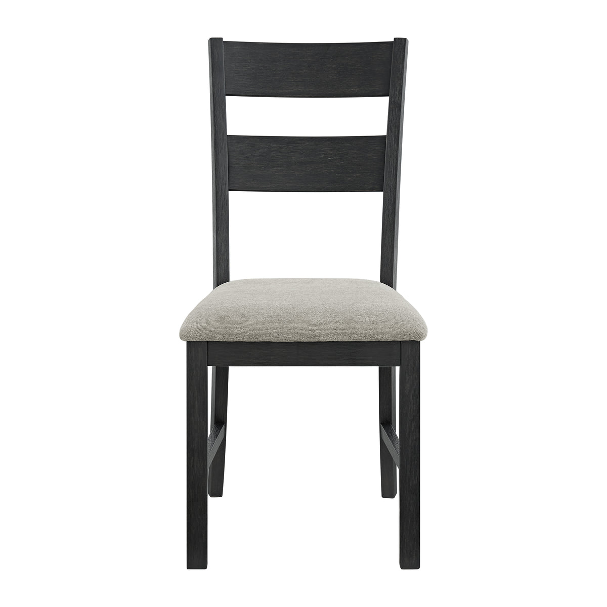 Garcia 6PC Dining Set with Table, 4 Chairs, and Bench in Black