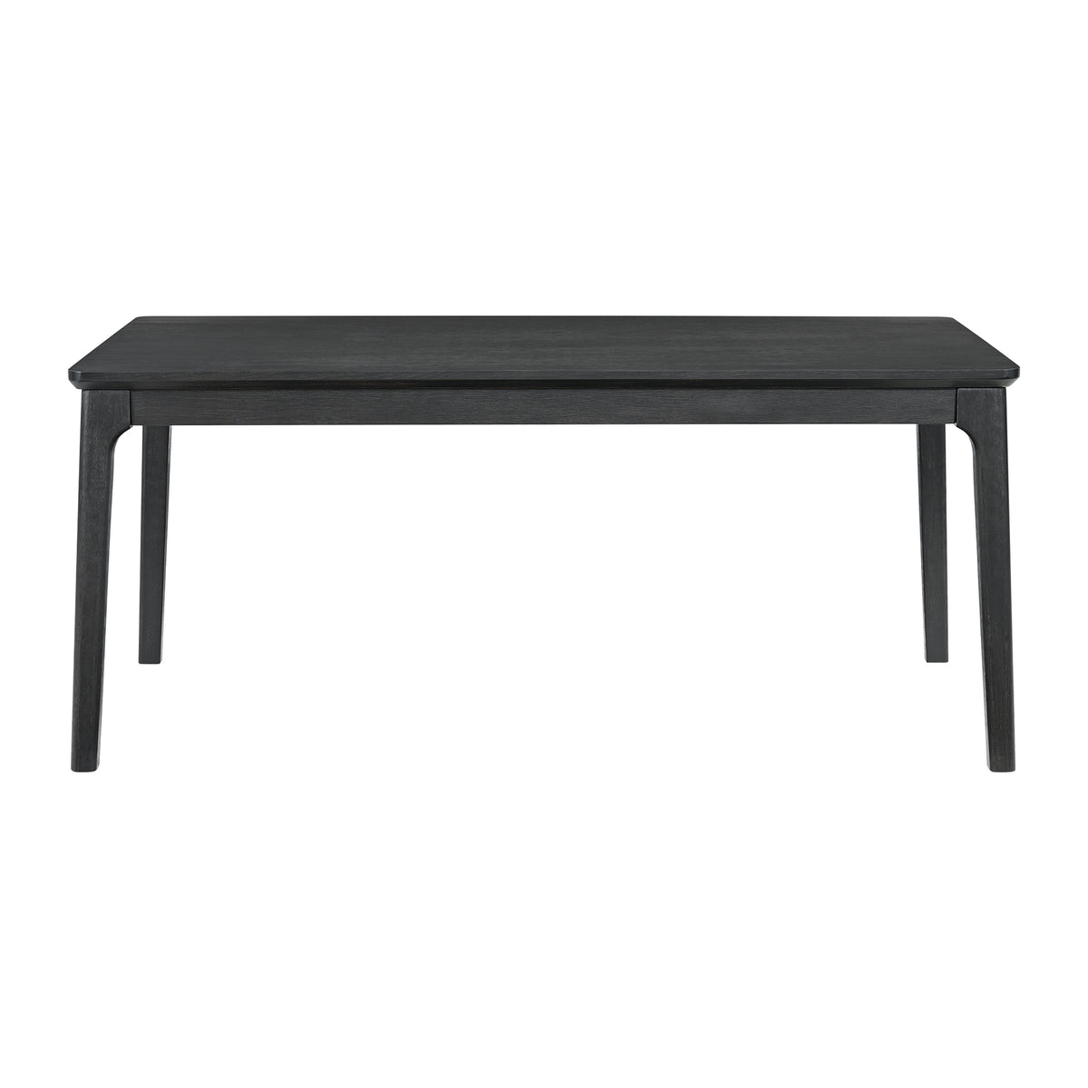 Garcia 6PC Dining Set with Table, 4 Chairs, and Bench in Black