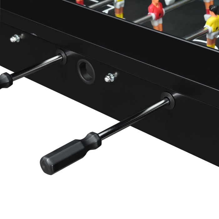 Giga Foosball Table (SSG-110601) Black Foosball Table - Jack’s Furniture and More (Laredo, TX)
