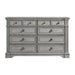 Glenmore 8-Drawer Dresser in Aged Grey - Jack’s Furniture and More (Laredo, TX)