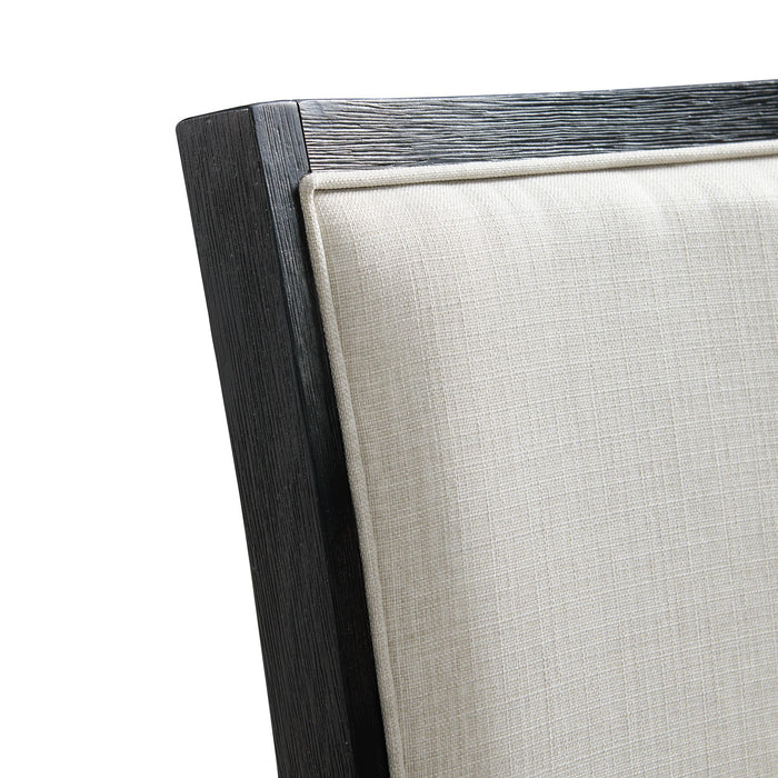 Grady 7PC Dining Set in Black-Table & Six Slat Back Chairs - Jack’s Furniture and More (Laredo, TX)