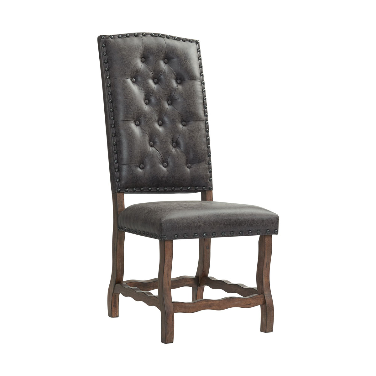 Gramercy 6PC Dining Set-Table, Four Tufted Tall Back Chairs and Settee - Jack’s Furniture and More (Laredo, TX)