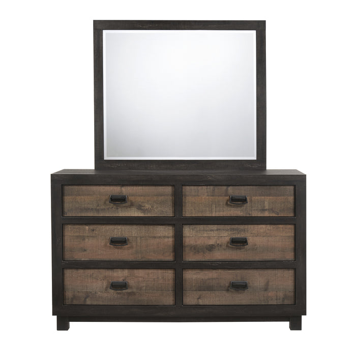 Harlington 6-Drawer Dresser w/ Mirror Set - Jack’s Furniture and More (Laredo, TX)