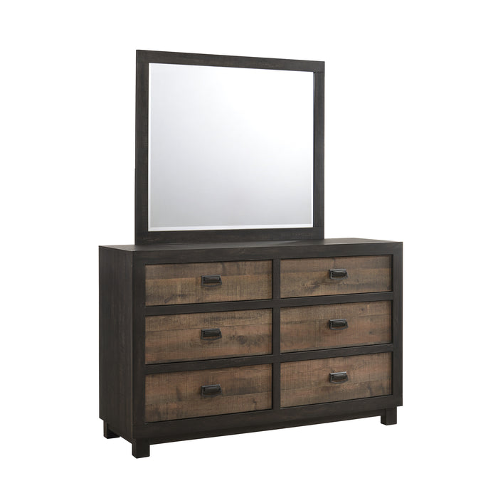 Harlington 6-Drawer Dresser w/ Mirror Set - Jack’s Furniture and More (Laredo, TX)