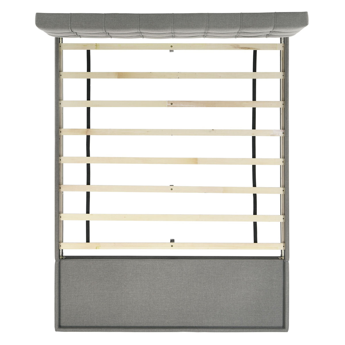 Hacienda Queen Storage Bed W/Tacoma Grey CM 003 (3A Packing)