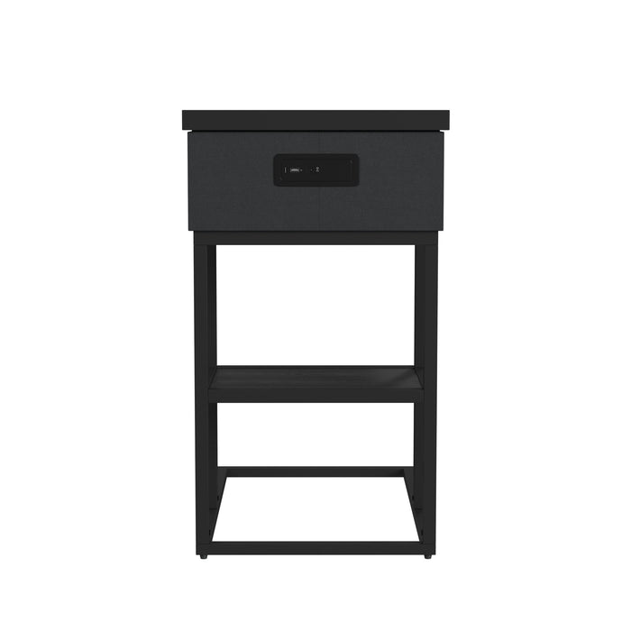 Halo Smart C-Table in Black - Jack’s Furniture and More (Laredo, TX)
