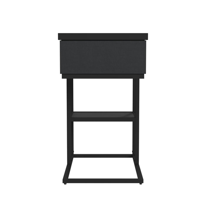 Halo Smart C-Table in Black - Jack’s Furniture and More (Laredo, TX)