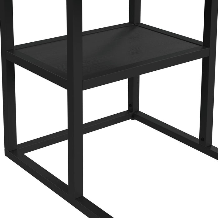 Halo Smart C-Table in Black - Jack’s Furniture and More (Laredo, TX)