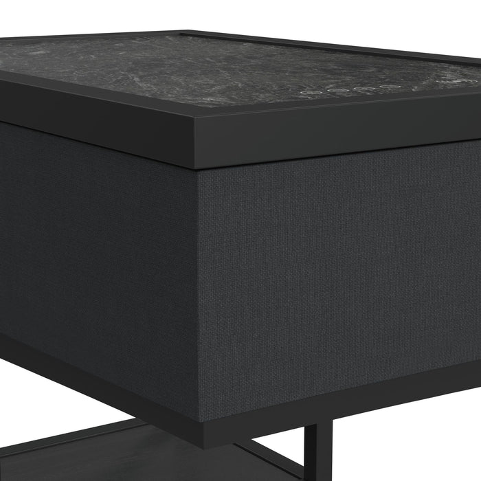 Halo Smart C-Table in Black - Jack’s Furniture and More (Laredo, TX)