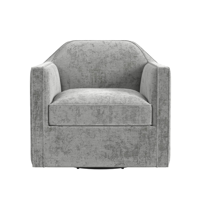 Hamlin Swivel Chair in Beamer Cement - Jack’s Furniture and More (Laredo, TX)