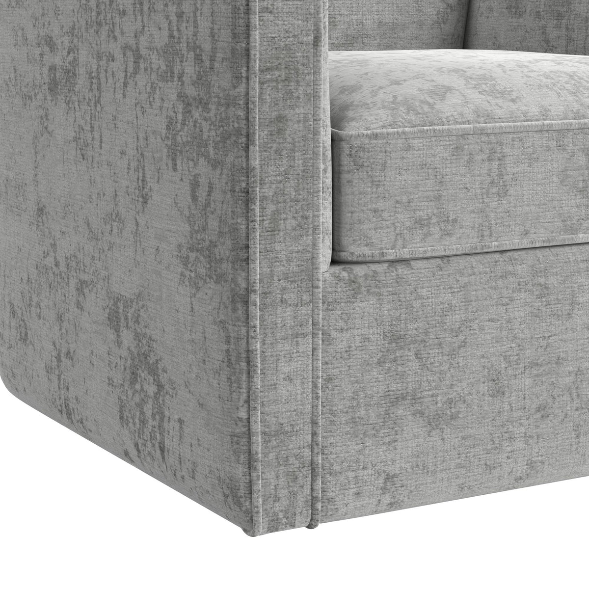 Hamlin Swivel Chair in Beamer Cement - Jack’s Furniture and More (Laredo, TX)