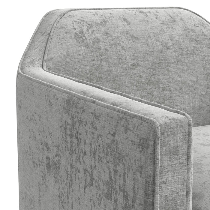 Hamlin Swivel Chair in Beamer Cement - Jack’s Furniture and More (Laredo, TX)