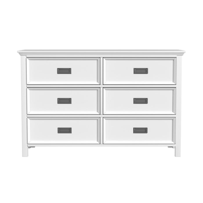 Hampton Kids 6-Drawer Dresser - Jack’s Furniture and More (Laredo, TX)