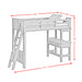 Hampton Kids Loft with Ladder and Desk with Speaker - Jack’s Furniture and More (Laredo, TX)