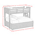 Hampton Kids Over Bunk with Ladder and Trundle - Jack’s Furniture and More (Laredo, TX)