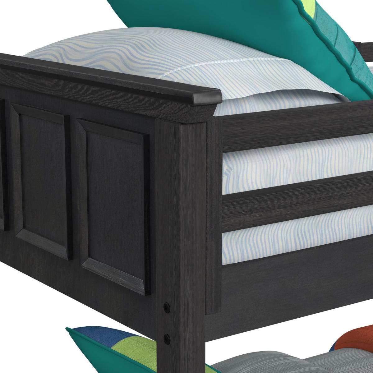 Hampton Kids Over Bunk with Ladder - Jack’s Furniture and More (Laredo, TX)