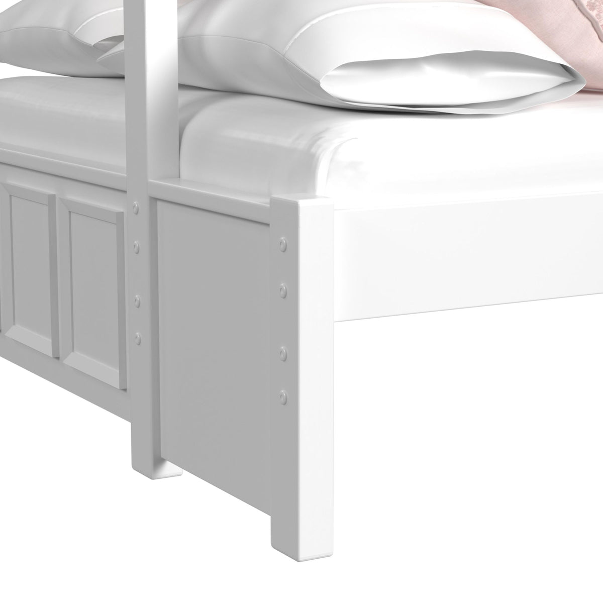 Hampton Kids Over Bunk with Ladder - Jack’s Furniture and More (Laredo, TX)