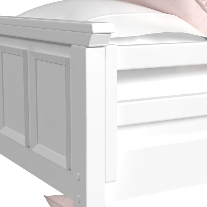 Hampton Kids Over Bunk with Ladder Bedroom Set - Jack’s Furniture and More (Laredo, TX)