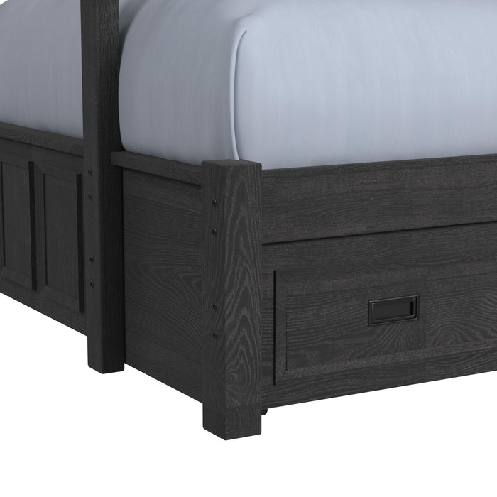 Hampton Kids Over Bunk with Staircase and Trundle Bedroom Set - Jack’s Furniture and More (Laredo, TX)