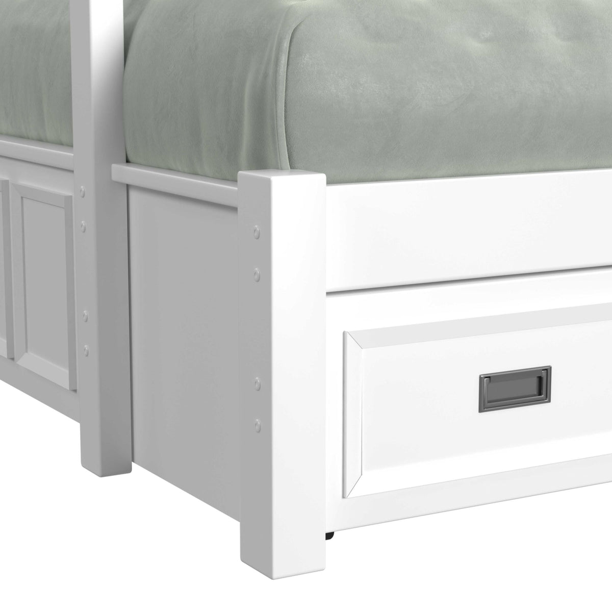 Hampton Kids Over Bunk with Staircase and Trundle Bedroom Set - Jack’s Furniture and More (Laredo, TX)