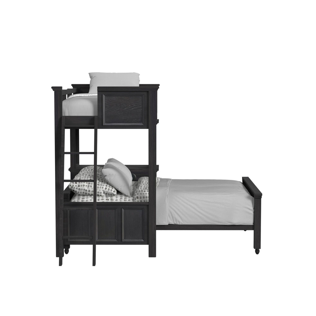 Hampton Kids Over Loft with Ladder and Desk with Speaker - Jack’s Furniture and More (Laredo, TX)