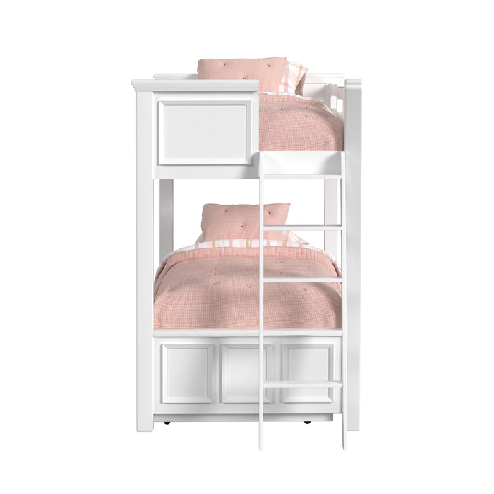 Hampton Kids Over Bunk with Ladder and Trundle - Jack’s Furniture and More (Laredo, TX)