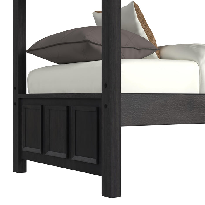 Hampton Kids Over Bunk with Ladder Bedroom Set - Jack’s Furniture and More (Laredo, TX)