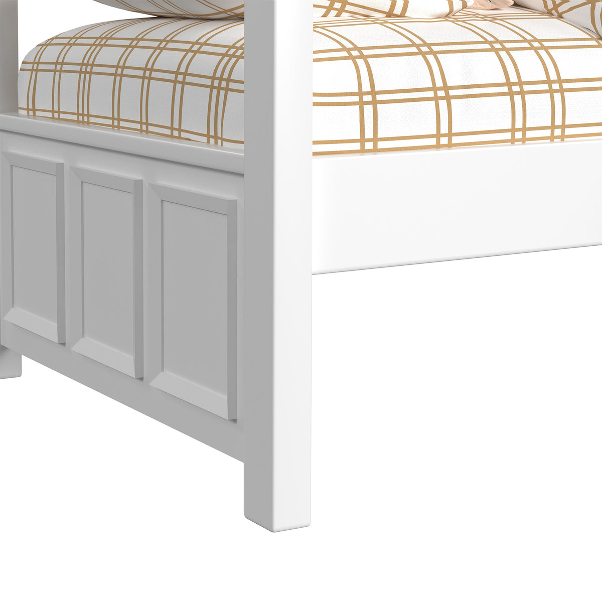 Hampton Kids Over Bunk with Ladder - Jack’s Furniture and More (Laredo, TX)