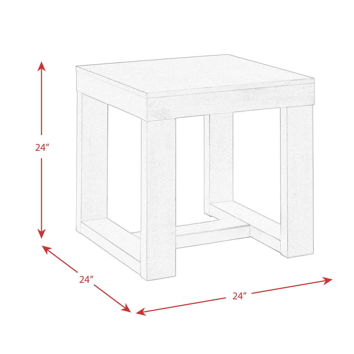 Hardy Occasional End Table - Jack’s Furniture and More (Laredo, TX)