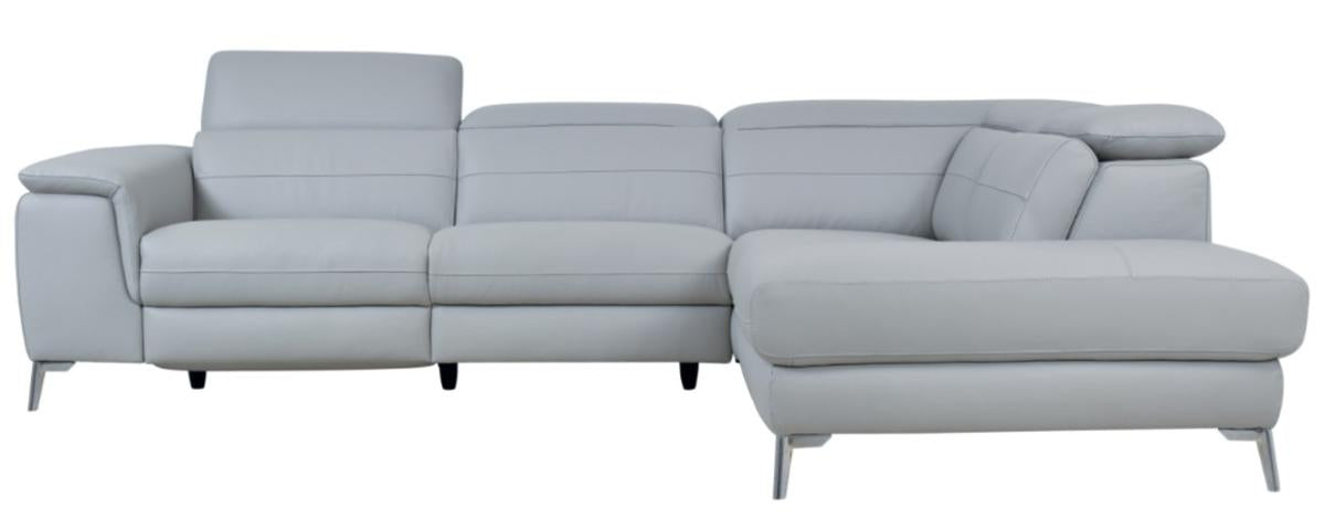 Cinque 2-piece Sectional with Right Chaise in Gray