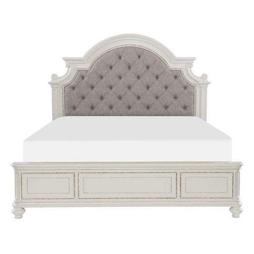 Baylesford Queen Upholstered Panel Bed in Antique White 1624W-1* image