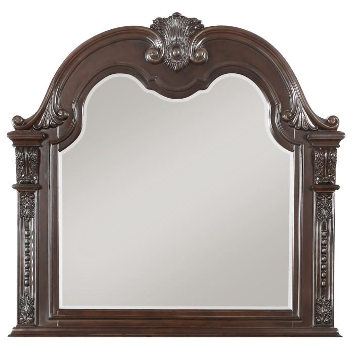 Cavalier Mirror in Dark Cherry 1757-6 image