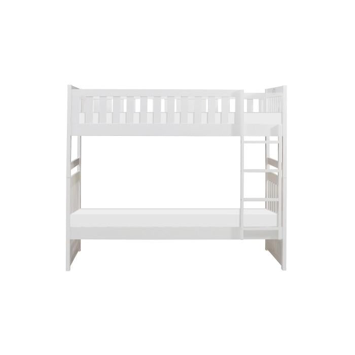 Galen Twin/Twin Bunk Bed in White B2053W-1* image