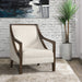 Hopkins Chair w/Brown Arm Columbia Natural(ISTA 3) - Jack’s Furniture and More (Laredo, TX)