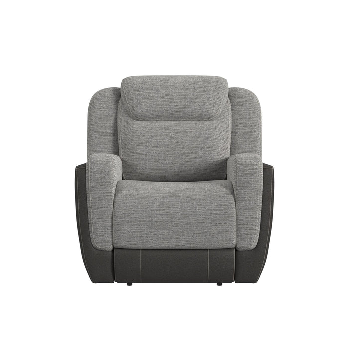 Hornet Motion Glider Recliner in Rancho Grey - Jack’s Furniture and More (Laredo, TX)